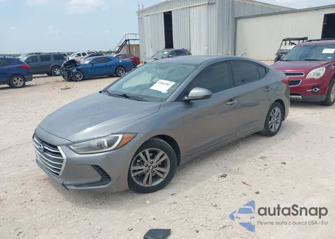 2018 Hyundai Elantra Sel из США, поврежденный, VIN 5NPD84LF7JH333527